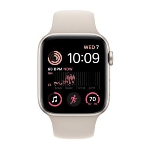 Apple Watch SE GPS 44mm Aluminium Case with Sport Band (2022)