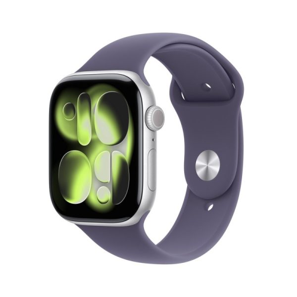 Apple Watch 11 Silver Al Case Purple Fog SB