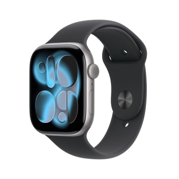 Apple Watch 11 Space Gray Al Case Black SB